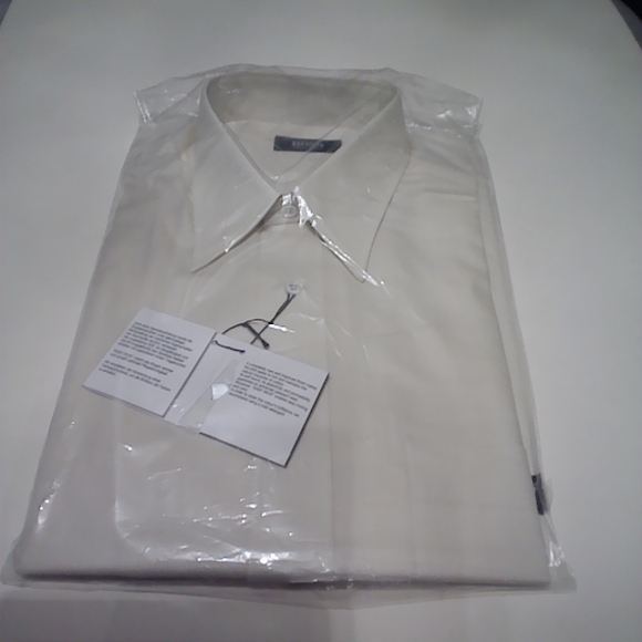 HUGO BOSS MENS LONG SLEEVES DRESS SHIRT BEIGE - Picture 1 of 9